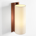 TMM Largo Wall Sconce - Walnut / Beige