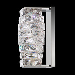 Glissando Wall Sconce - Stainless Steel / Swarovski Crystal