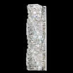 Glissando Wall Sconce - Stainless Steel / Swarovski Crystal