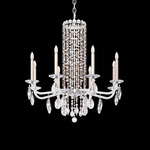 Siena Chandelier - Antique Silver  / Heritage Crystal