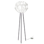 Flora Floor Lamp - Black / White