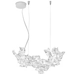 Hanami Linear Pendant - White / Prisma