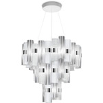 La Lollo XL Pendant - White / White