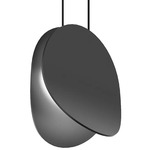 Malibu Discs Pendant - Satin Black