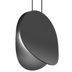 Malibu Discs Pendant - Satin Black