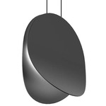 Malibu Discs Pendant - Satin Black