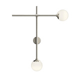 Sabon Wall Sconce - Satin Nickel
