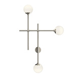 Sabon Wall Sconce - Satin Nickel