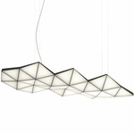 Tri Linear Pendant - Black / White