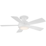 Odyssey Ceiling Fan - Matte White / Matte White