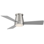 Hug Ceiling Fan with Light - Brushed Nickel / Brushed Nickel