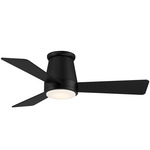 Hug Ceiling Fan with Light - Matte Black / Matte Black