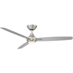 Blitzen Smart Ceiling Fan - Brushed Nickel / Brushed Nickel