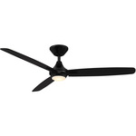 Blitzen Smart Ceiling Fan - Matte Black / Matte Black