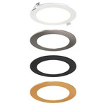 Mystique Round Color-Select Recessed Panel Light - White