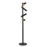 Tyler Floor Lamp - Black / Gold