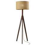 Eden Floor Lamp - Walnut / Natural