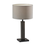 Kona Table Lamp - Black / Light Grey