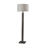 Kona Floor Lamp - Black / Light Grey