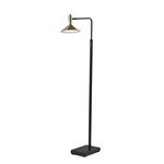 Lucas Floor Lamp - Black / Black