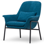 Noble Lounge Chair - Black / Nigella