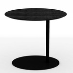 Pebble Side Table - Black / Black Walnut