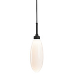 Fiori Pendant - Matte Black / Fiori White