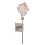Blossom Belvedere Wall Sconce - Beige Silver / Clear