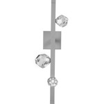 Stella Wall Sconce - Metallic Beige Silver / Cast Zircon