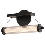 Libra Wall Sconce - Black / Clear