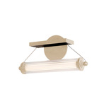 Libra Wall Sconce - Soft Gold / Clear