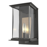 Kingston Outdoor Wall Sconce - Coastal Natural Iron / Translucent Soft Gold