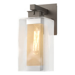 Polaris Outdoor Wall Sconce - Coastal Dark Smoke / Coastal Silver