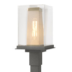 Polaris Outdoor Post Light - Coastal Natural Iron / Coastal Gold