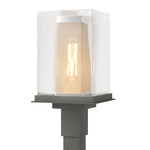 Polaris Outdoor Post Light - Coastal Natural Iron / Coastal Silver