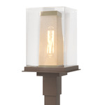 Polaris Outdoor Post Light - Coastal Bronze / Coastal Gold