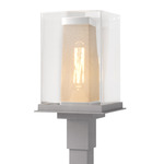 Polaris Outdoor Post Light - Coastal Burnished Steel / Coastal Silver