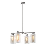 Polaris Outdoor Pendant - Coastal Burnished Steel / Coastal Silver