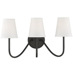 Daphne Vanity Light - Oil Rubbed Bronze / White