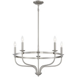 Jill Chandelier - Brushed Nickel