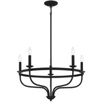 Jill Chandelier - Matte Black