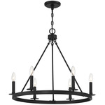 Marie Chandelier - Matte Black