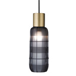 Slim Pendant - Gold / Dark Gray