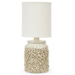 Colette Table Lamp - Cream / White Linen