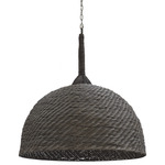 Wisteria Oversized Pendant - Dark Gray