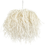 Windblown Chandelier - Cream / White
