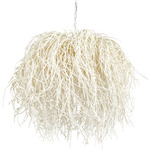 Windblown Chandelier - Cream / White