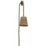 Green Oaks Plug in Wall Sconce - Woven Natural