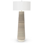 Aviana Floor Lamp - Natural / White