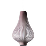 Blossom Pendant - White / Ash Velvet